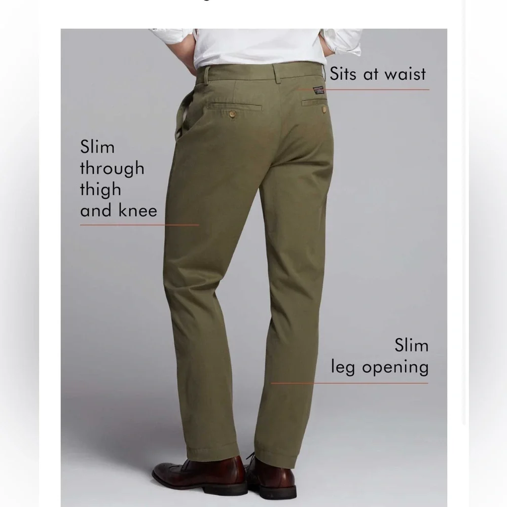 Green banana republic Aiden chino pants